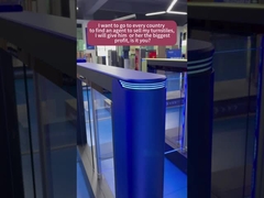 Автоматическая скоростная ворота качающийся барьер поворотник с системой контроля доступа RIFD