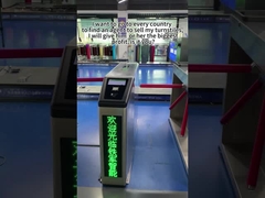 Безопасное триподное поворотное устройство Барьерная дверь RFID распознавание лица 304 нержавеющая сталь поворотное устройство