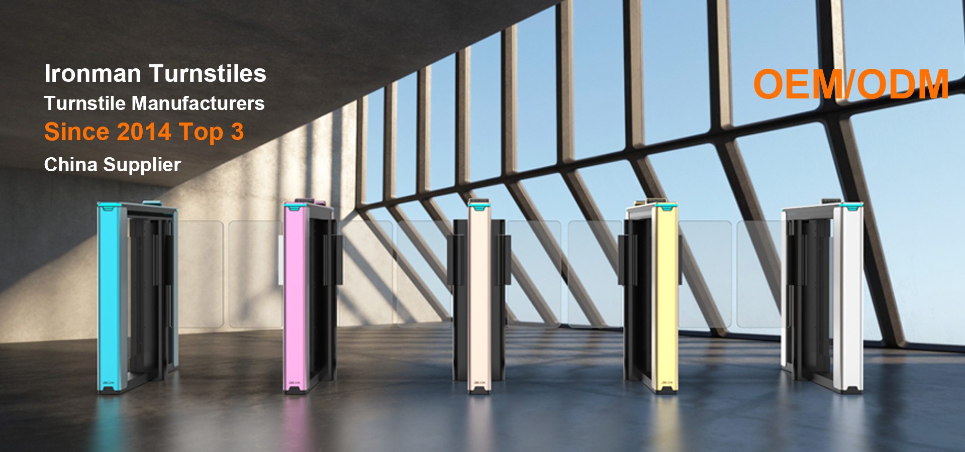 Качество Откидной барьерный турникет Фабрика