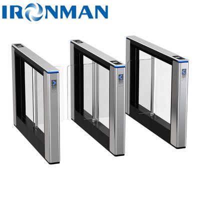 Качество  Waist High Swing Gate Turnstiles Entrance For Galvanized Steel Sheet Laser Logo For Public Toilets Gyms Фабрика