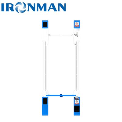 Качество  SUS201 Stainless Steel AB Interlocking Turnstile - 10MM Tempered Glass Heavy-Duty Access Control Фабрика