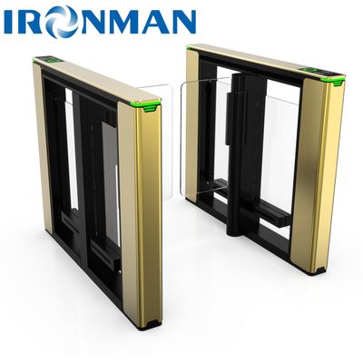 Высокоскоростной турникет с RFID-контролем доступа для помещений и улицы, стадионов, станций. Быстрый проход, защита от перелаза, металлическая система безопасности