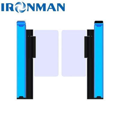 Акриловые/остекленные стеклянные ворота с распознаванием лиц