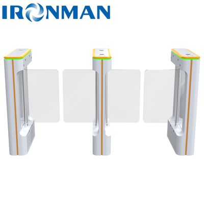 Compact Swing Gate Turnstile: Built-in Direction Prompt, Stable for Commercial Plaza Access